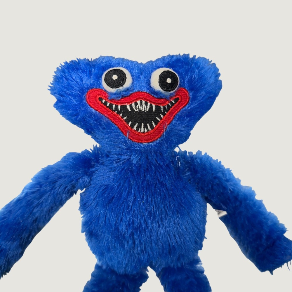 Poppy Playtime Huggy Wuggy Plush  Blue Horror Game Toy 16"